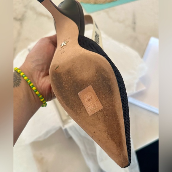 Dior J’Adior Black Slingback Pumps - Picture 13 of 14